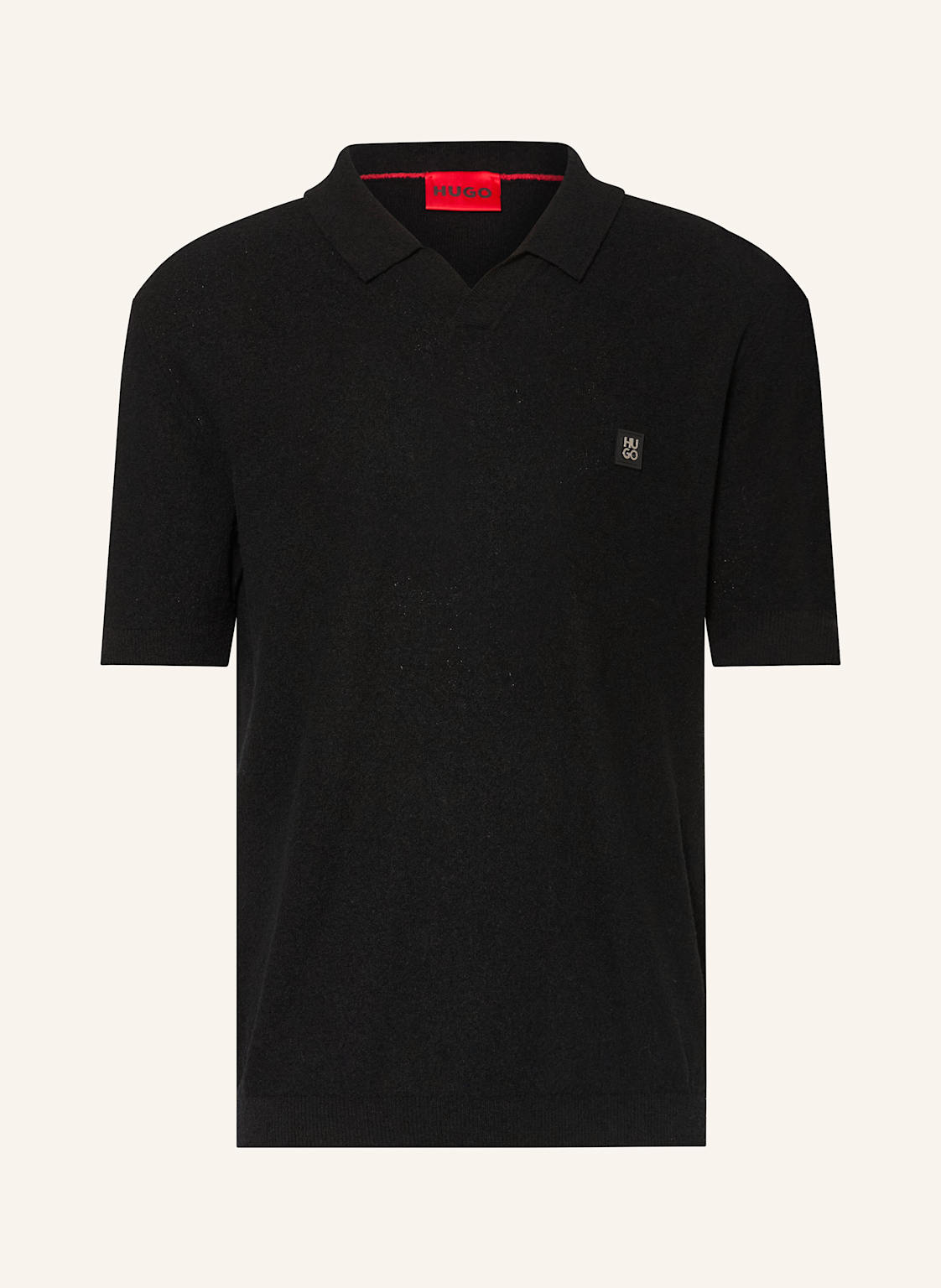 Hugo Poloshirt Shiplom schwarz von HUGO