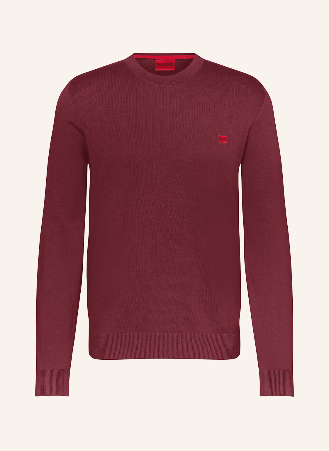 Hugo Pullover San Cassius rot von HUGO