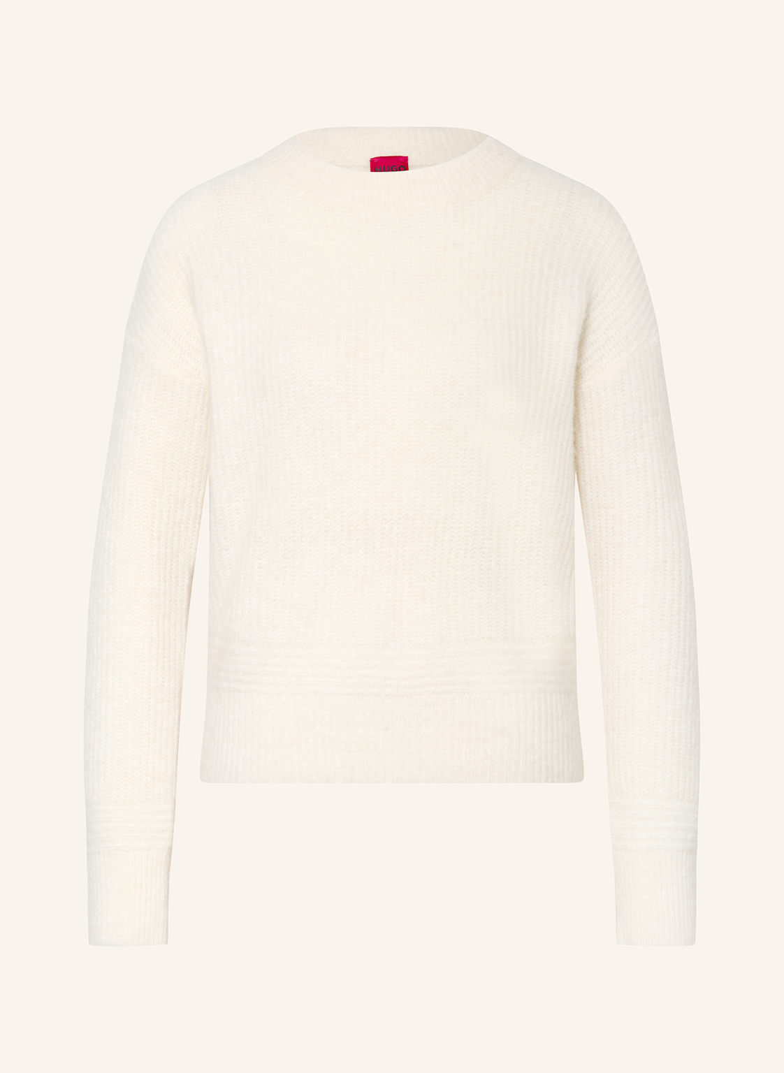 Hugo Pullover Scevanu weiss von HUGO