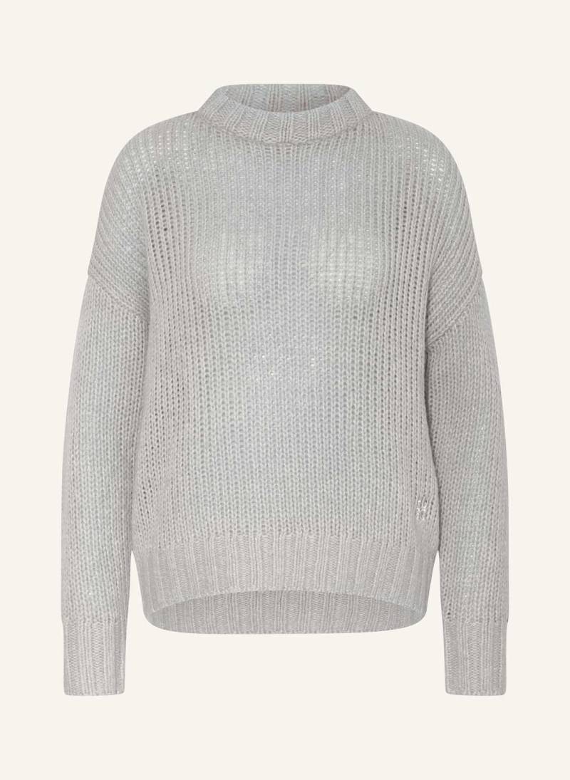 Hugo Pullover Sloosy grau von HUGO