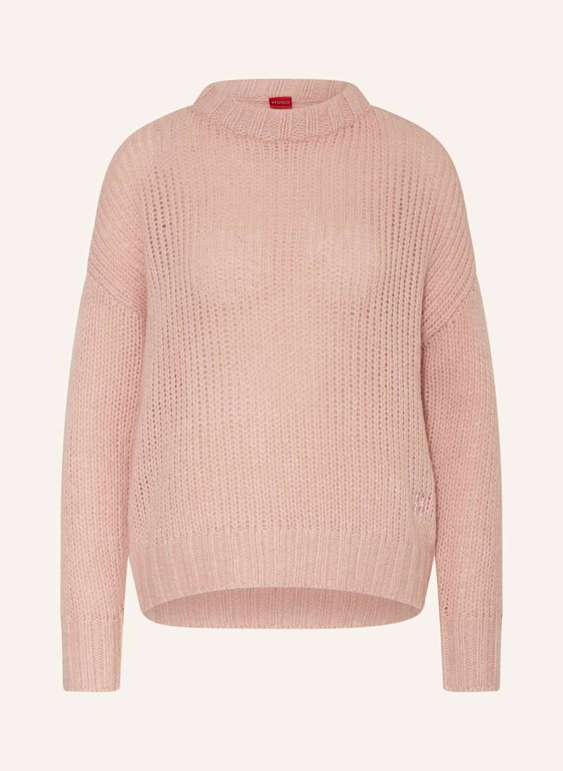 Hugo Pullover Sloossy rosa von HUGO