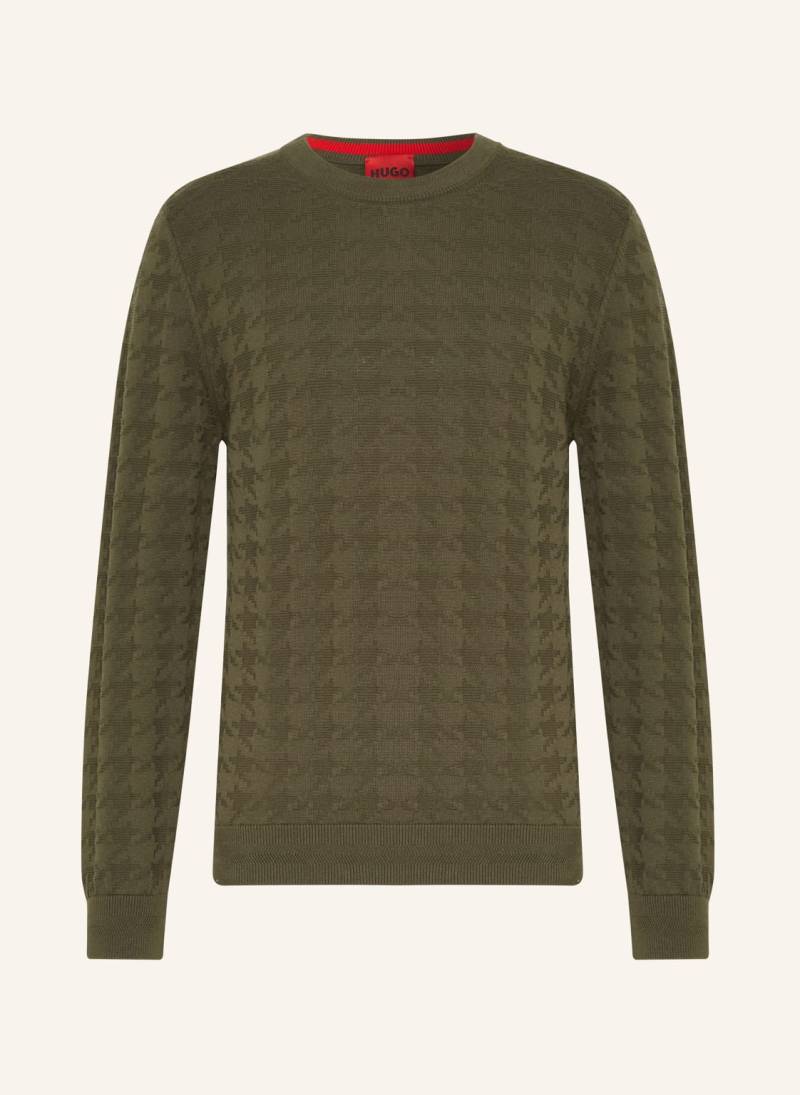 Hugo Pullover Steeth gruen von HUGO