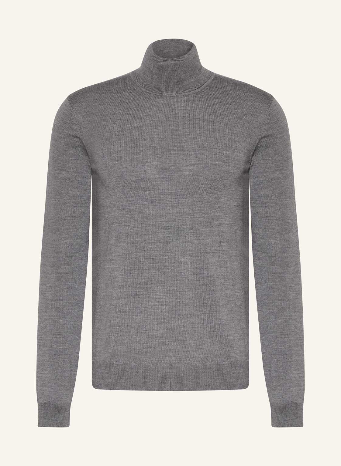 Hugo Rollkragenpullover San Thomas grau von HUGO