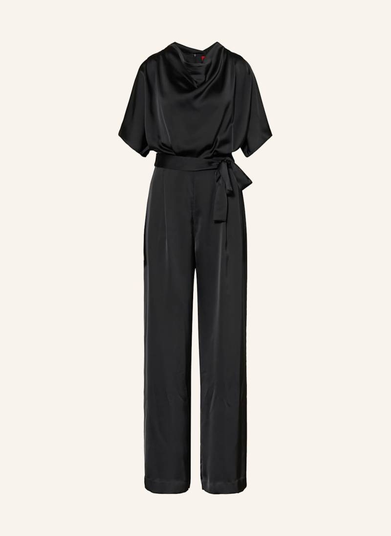 Hugo Satin-Jumpsuit Kasmina schwarz von HUGO