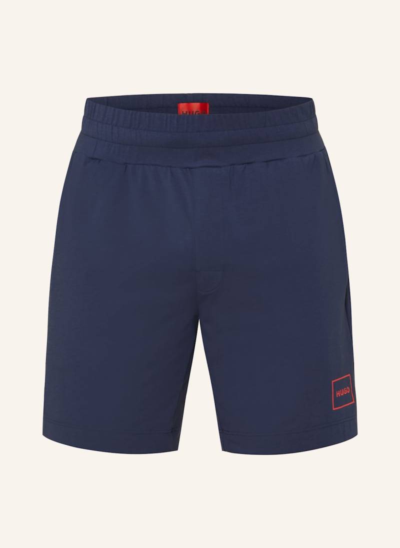 Hugo Schlafshorts Laze blau von HUGO