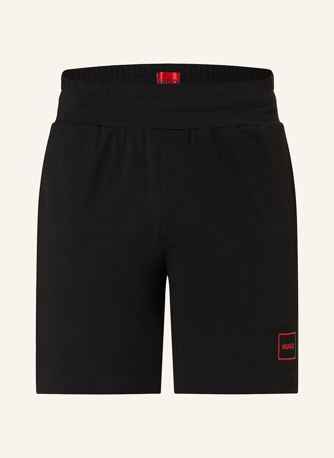 Hugo Schlafshorts Laze schwarz von HUGO