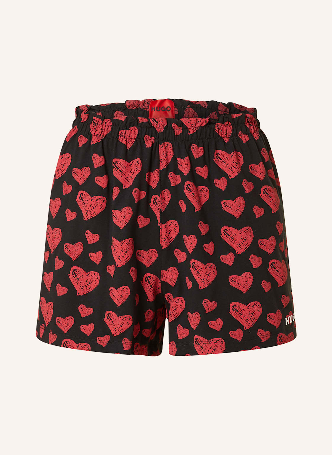 Hugo Schlafshorts Nikka rot von HUGO