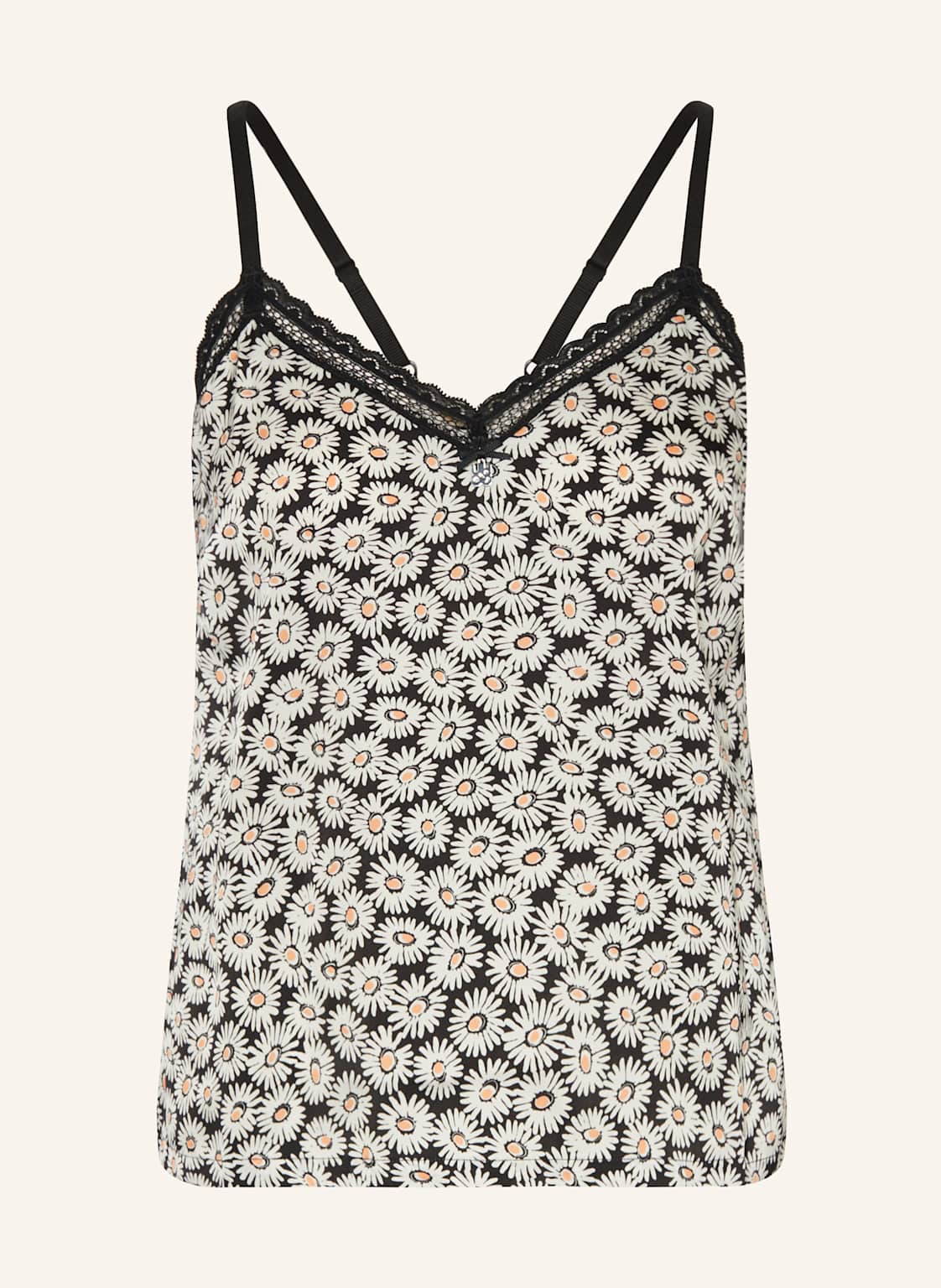 Hugo Schlaftop Fun Lace schwarz Hugo Schlaftop Fun Lace schwarz von HUGO