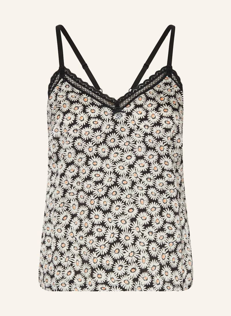 Hugo Schlaftop Fun Lace schwarz von HUGO