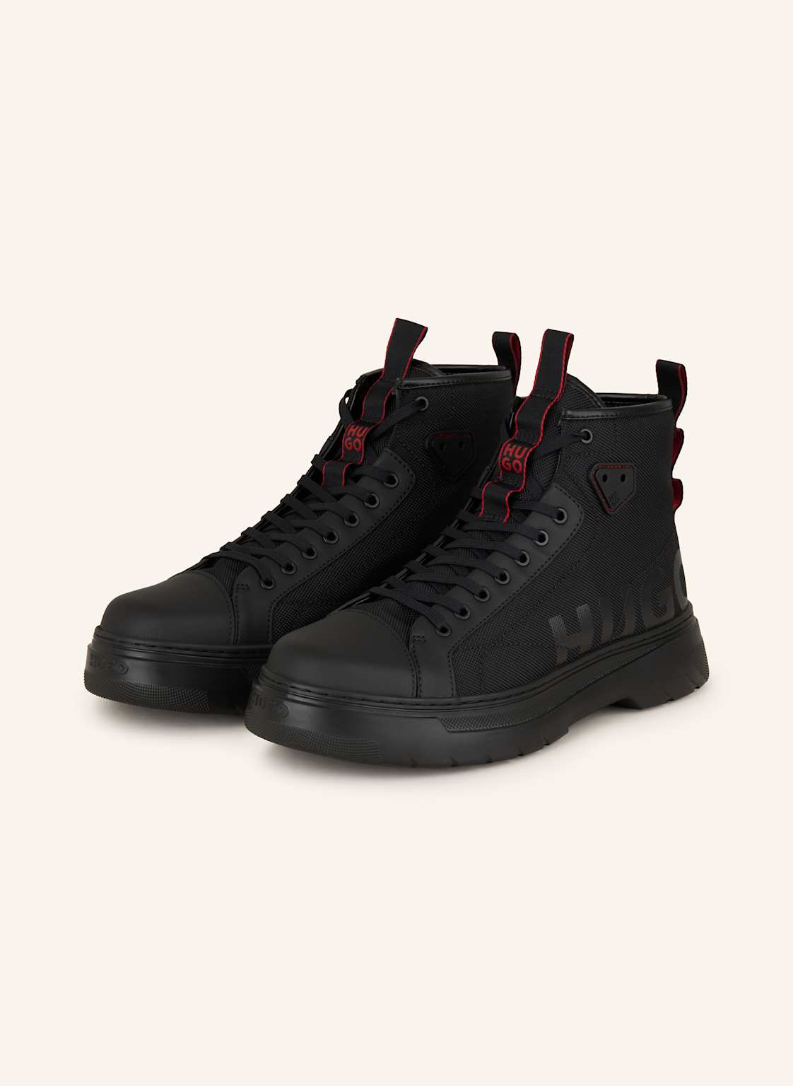 Hugo Schnürboots Urian schwarz Hugo Schnürboots Urian schwarz von HUGO