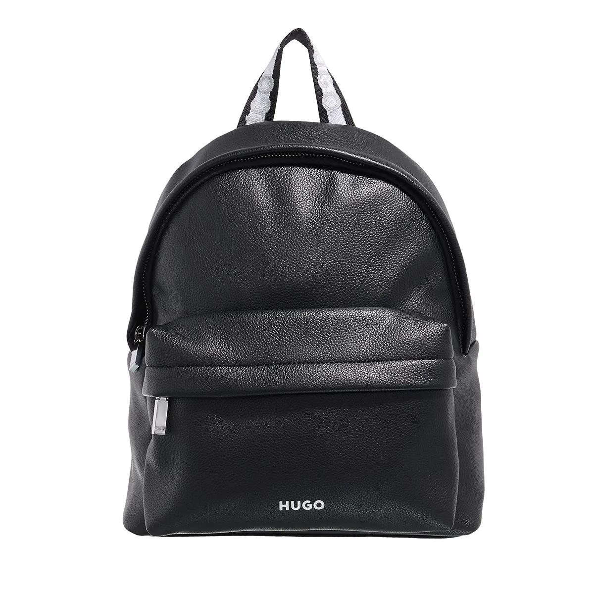 Hugo Schultertasche - Bel Backpack-L - Gr. unisize - in Schwarz - für Damen von HUGO