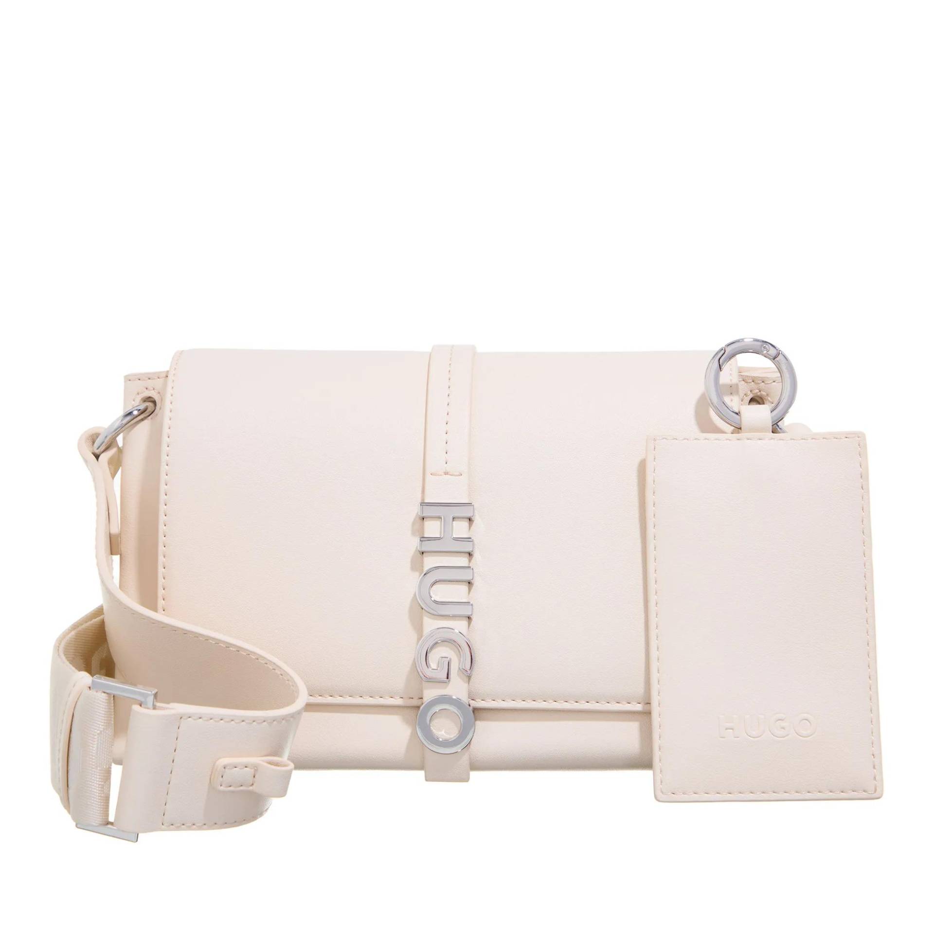 Hugo Schultertasche - Mel Crossbody WB - Gr. unisize - in Beige - für Damen von HUGO