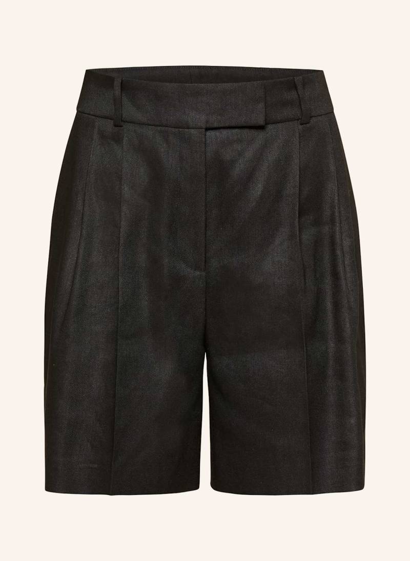 Hugo Shorts Holini Mit Leinen schwarz von HUGO