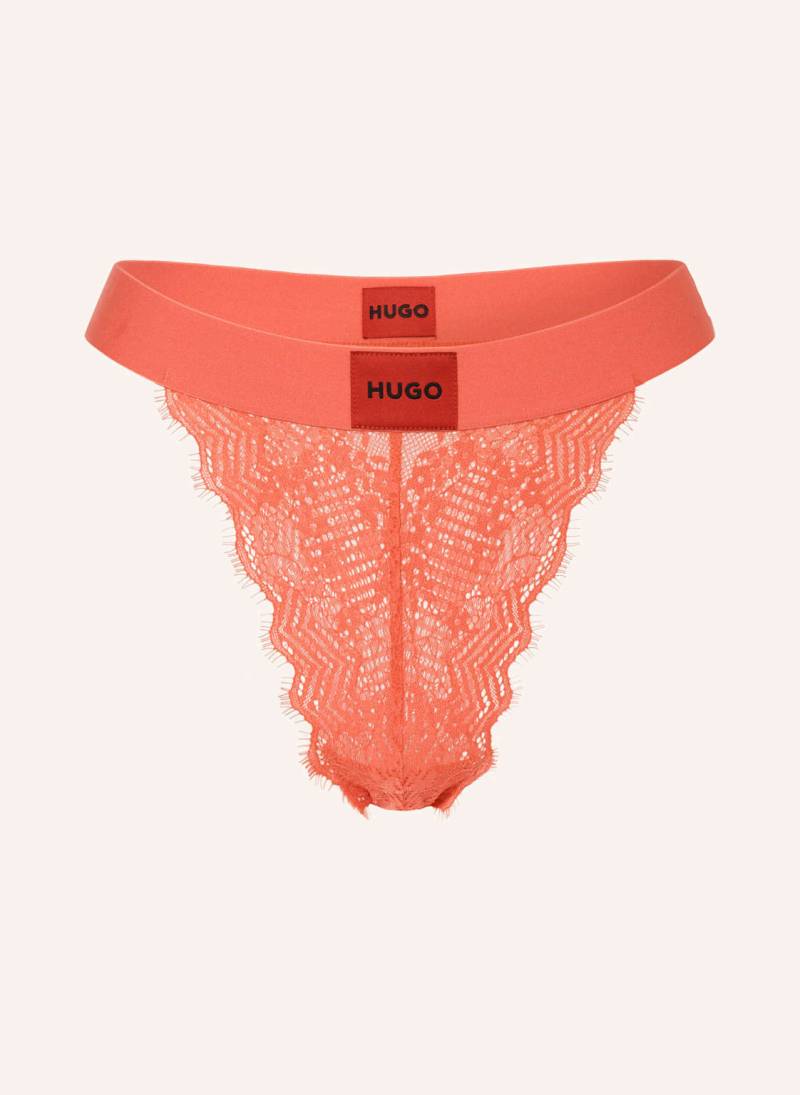 Hugo Slip Lace rot von HUGO