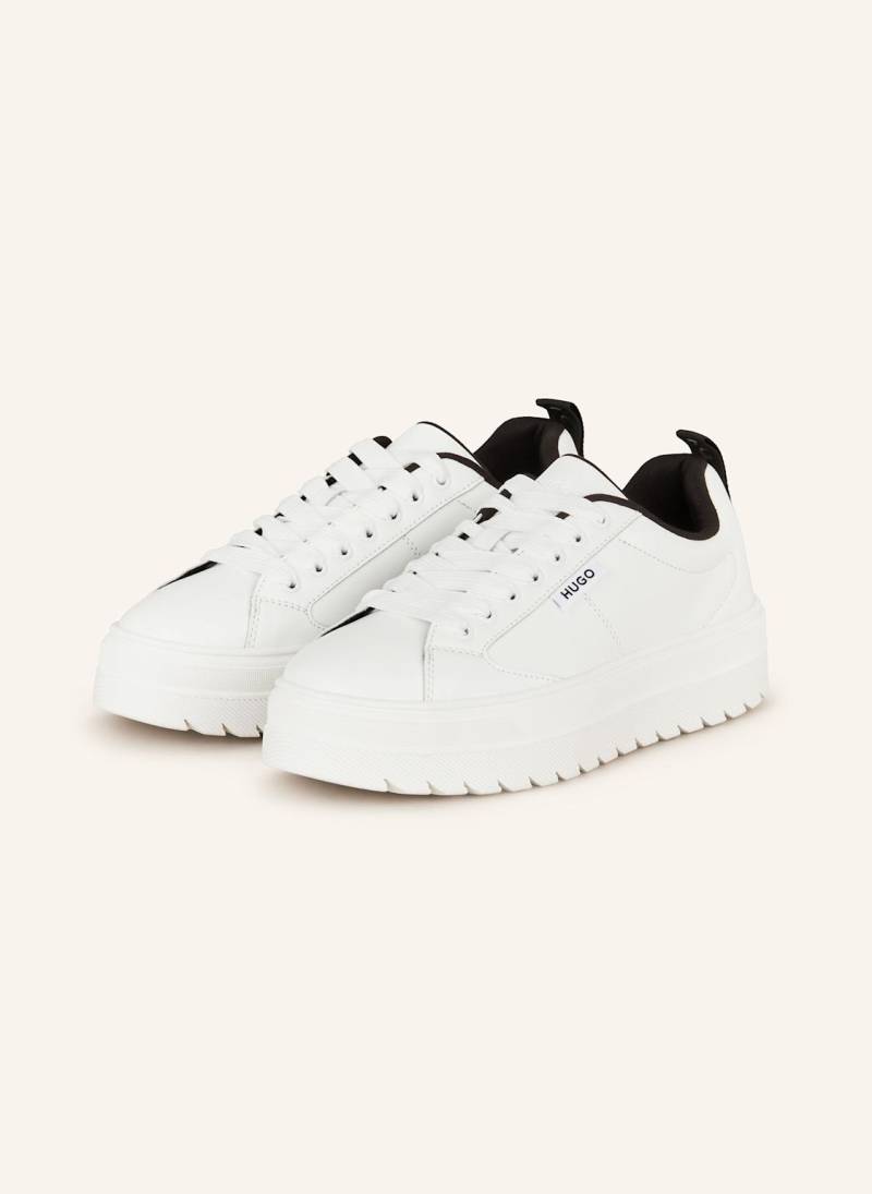 Hugo Sneaker Lyssa weiss von HUGO