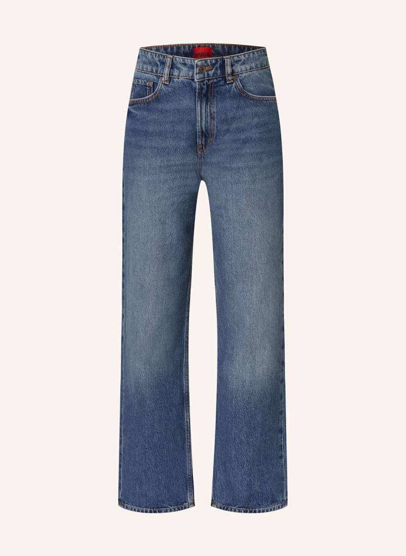 Hugo Straight Jeans Gilissi blau von HUGO