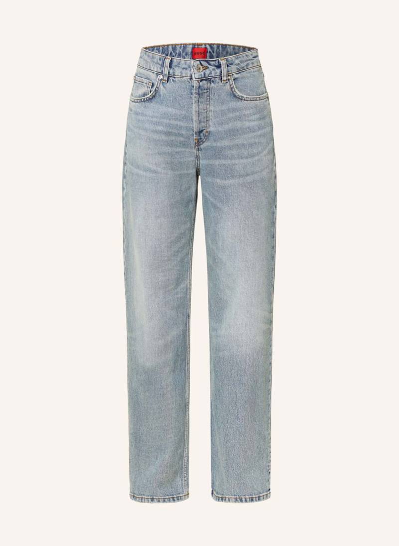 Hugo Straight Jeans blau von HUGO