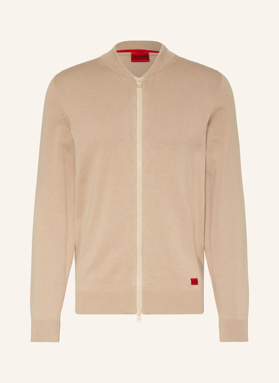 Hugo Strickjacke San Jaque beige von HUGO