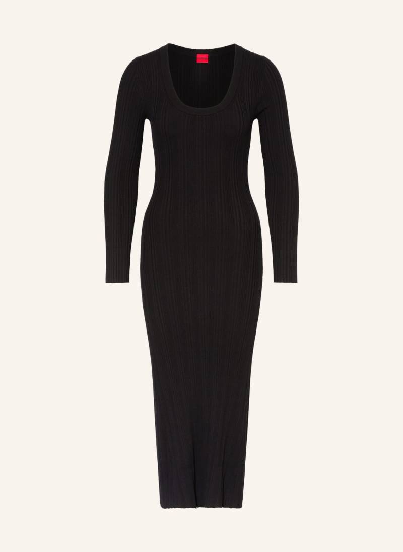 Hugo Strickkleid Sarpheta schwarz Hugo Strickkleid Sarpheta schwarz von HUGO