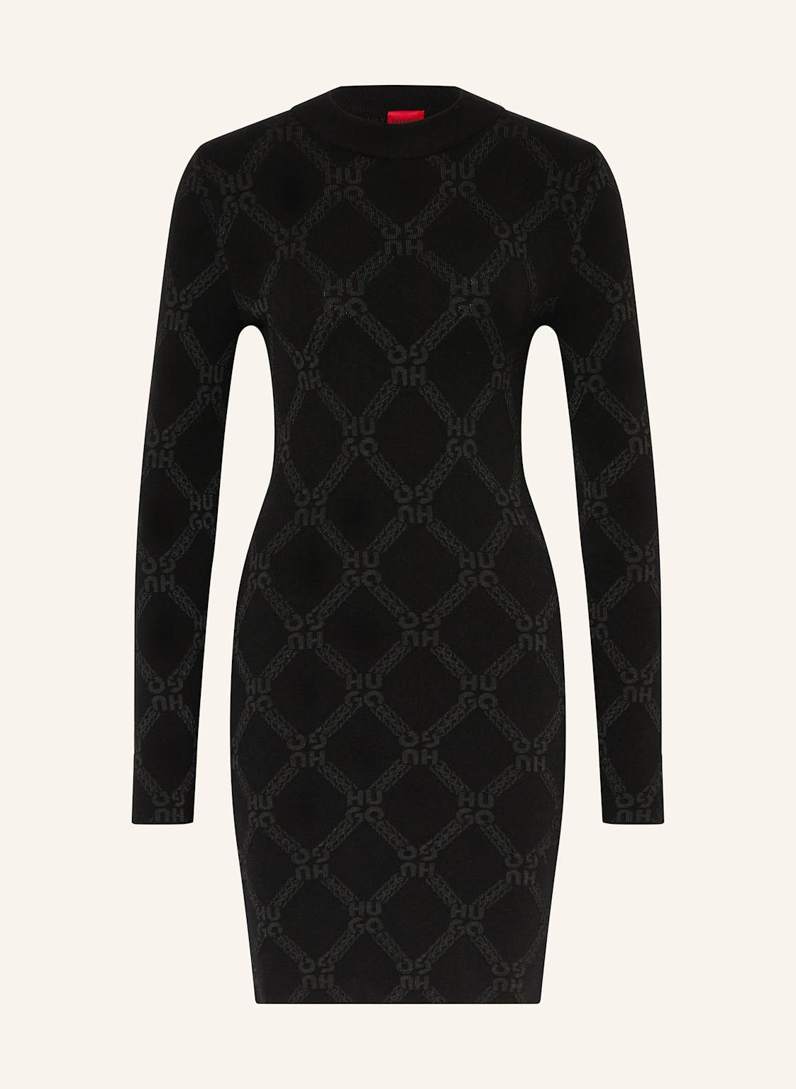 Hugo Strickkleid Slipsse schwarz Hugo Strickkleid Slipsse schwarz von HUGO