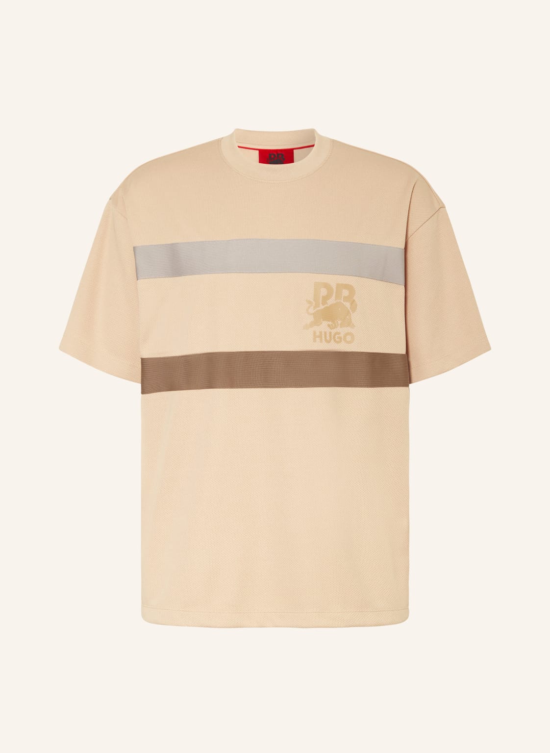 Hugo Strickshirt Drace beige von HUGO