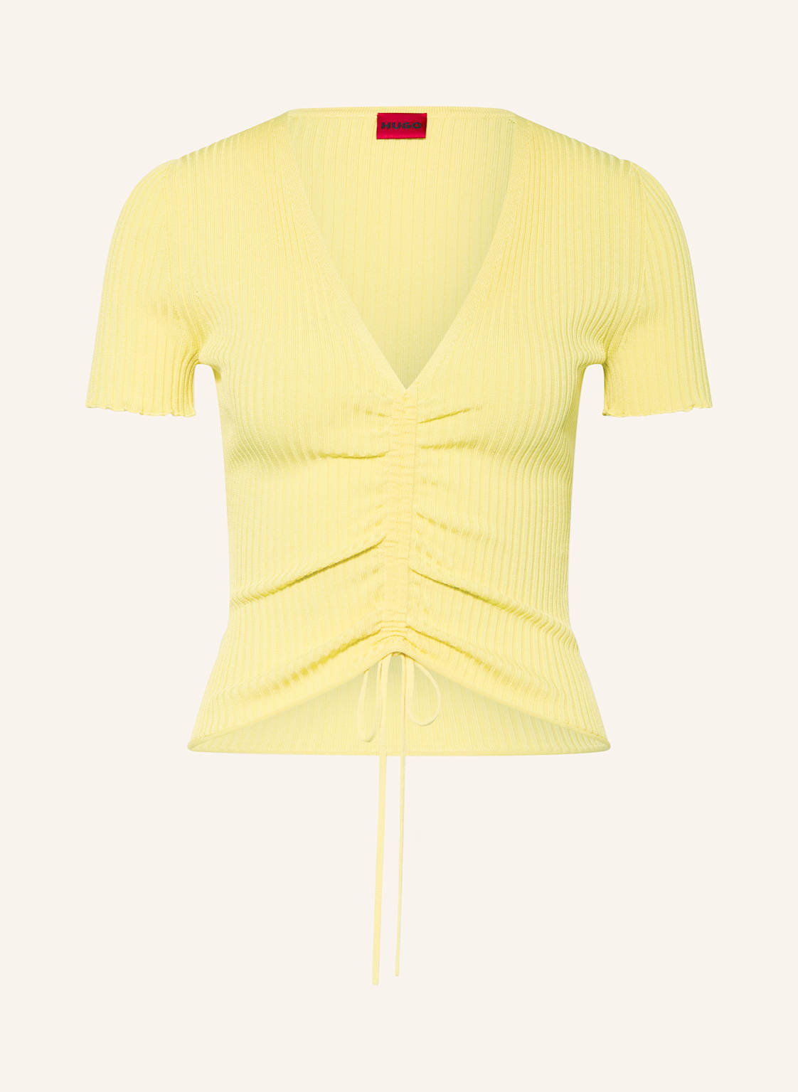 Hugo Strickshirt Slisera gelb Hugo Strickshirt Slisera gelb von HUGO
