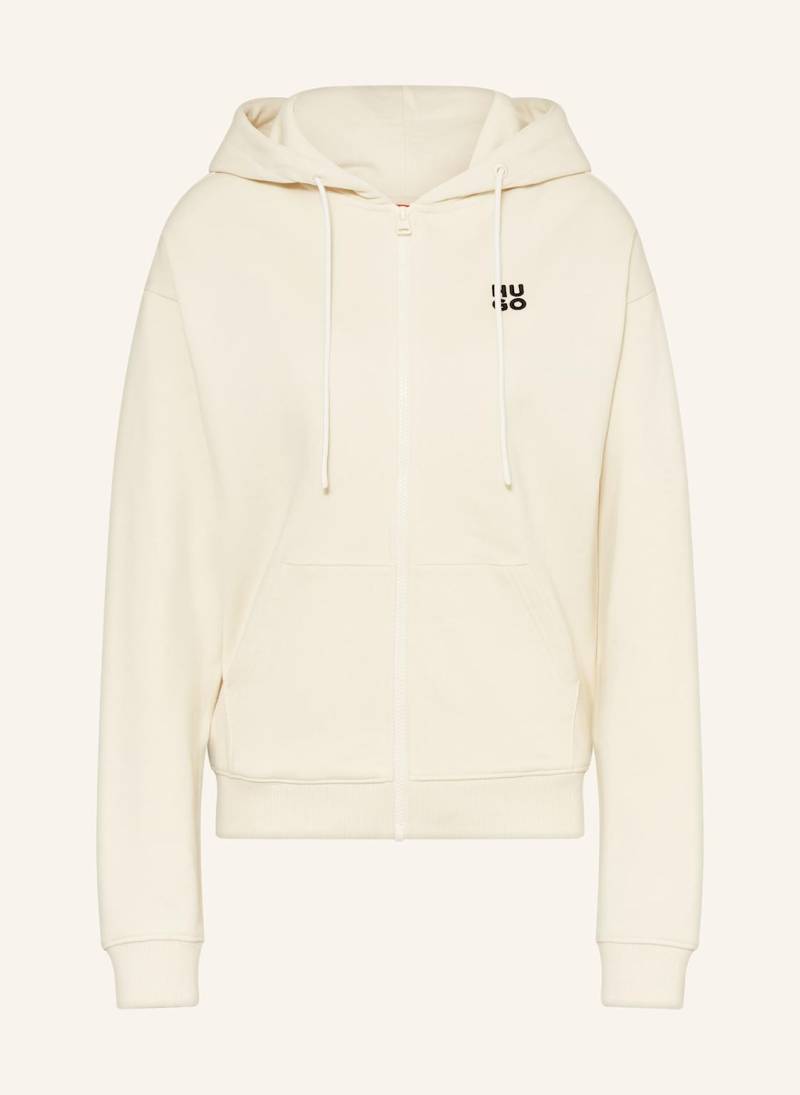 Hugo Sweatjacke Dalfine beige von HUGO