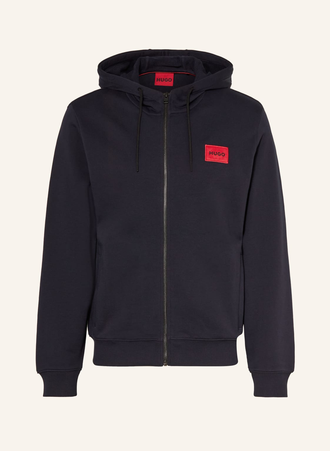 Hugo Sweatjacke Daple blau von HUGO