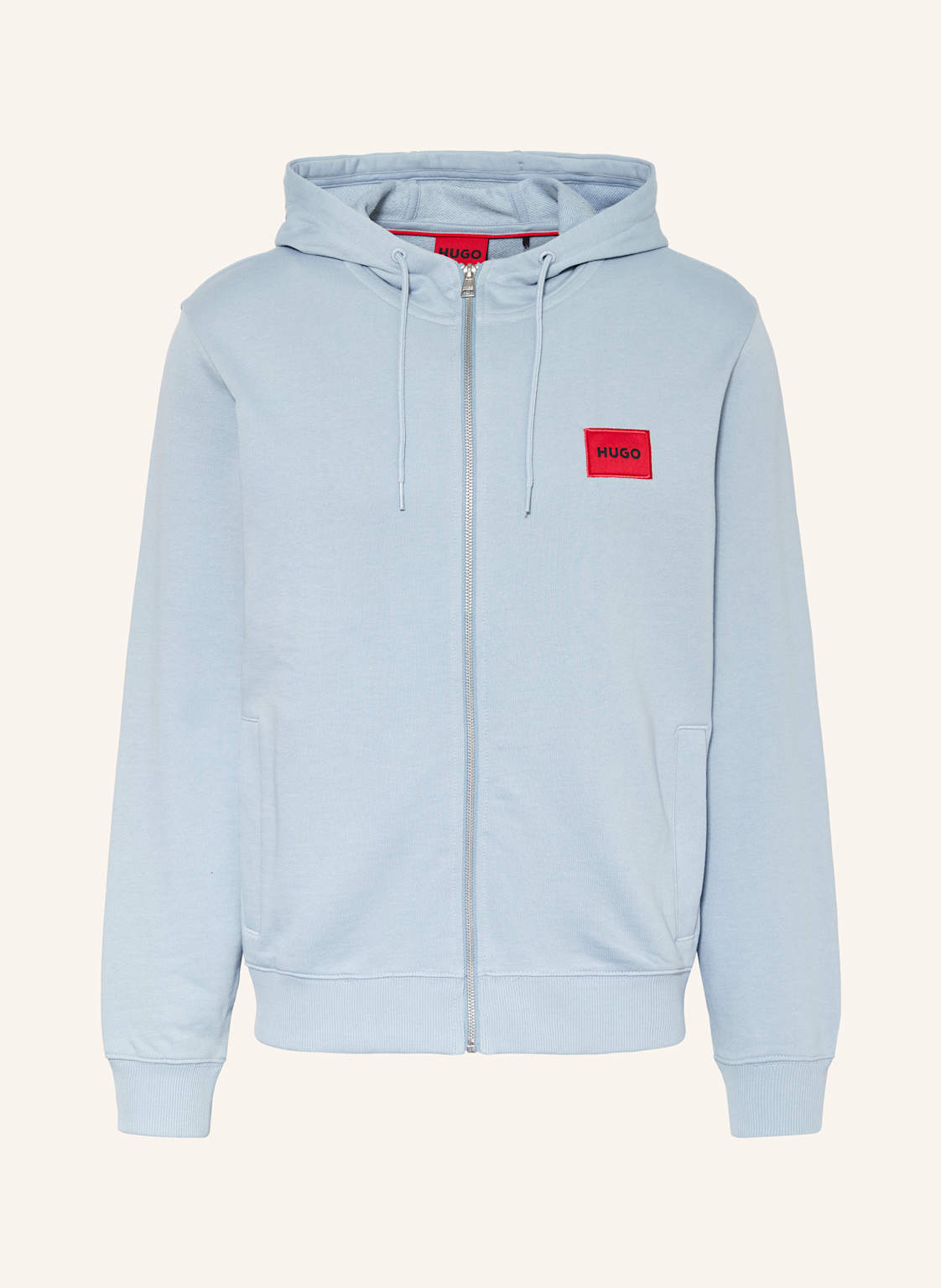 Hugo Sweatjacke Daple blau von HUGO