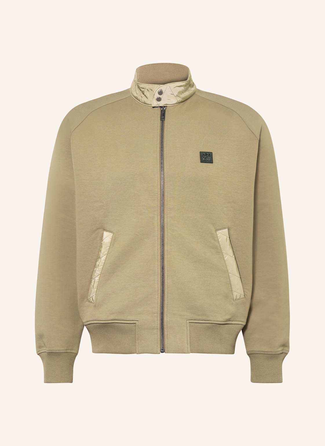 Hugo Sweatjacke Diwano braun von HUGO