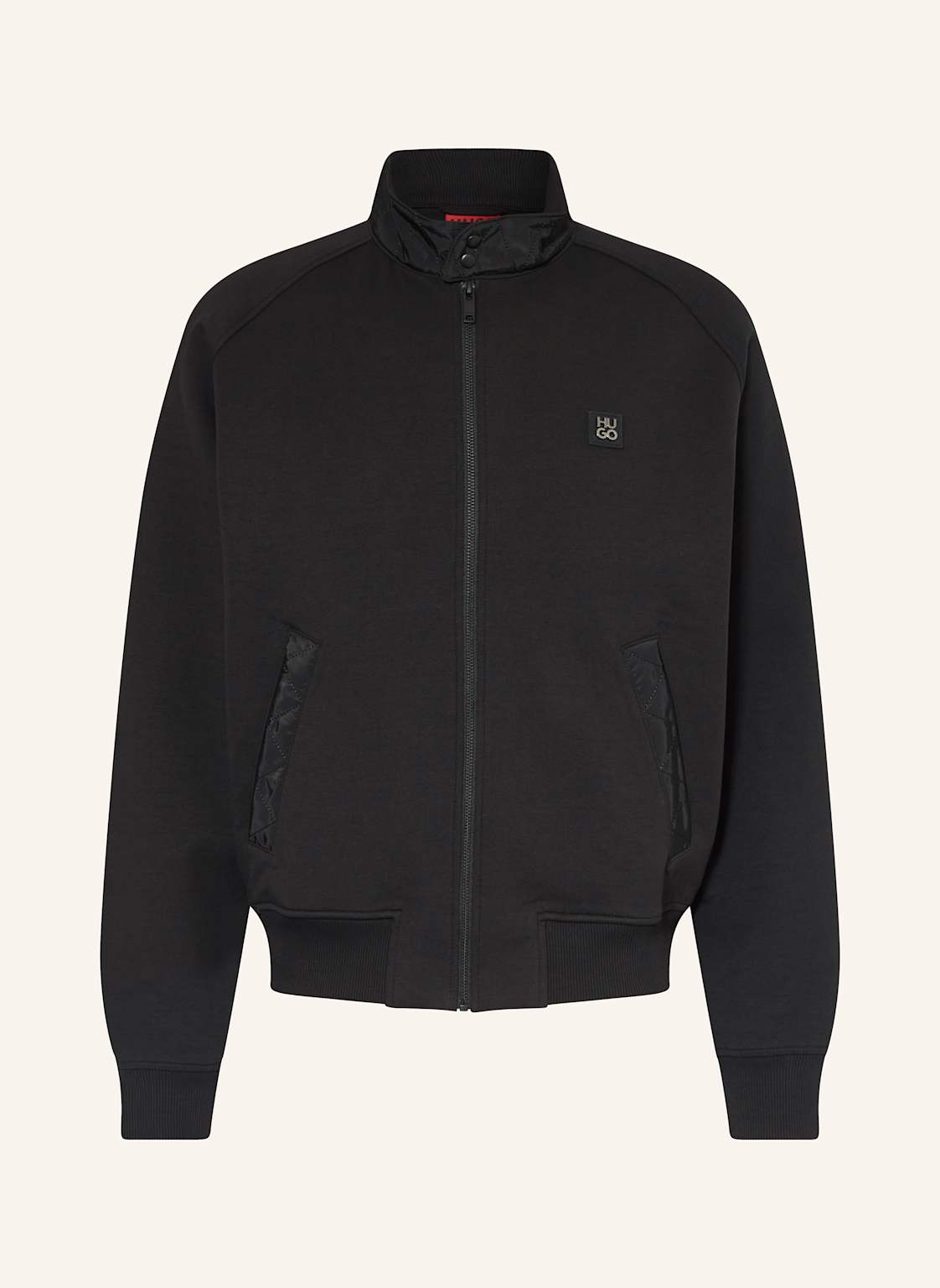 Hugo Sweatjacke Diwano schwarz von HUGO