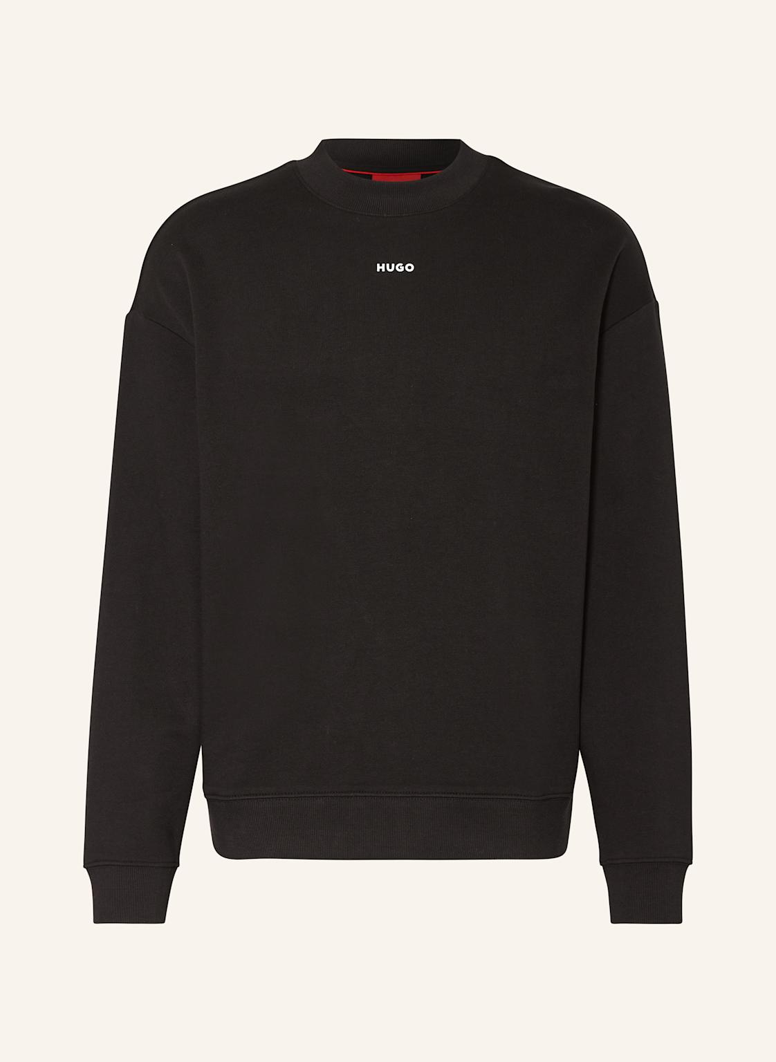 Hugo Sweatshirt Dapocrew schwarz von HUGO