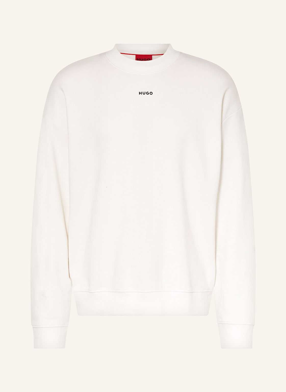 Hugo Sweatshirt Dapocrew weiss von HUGO