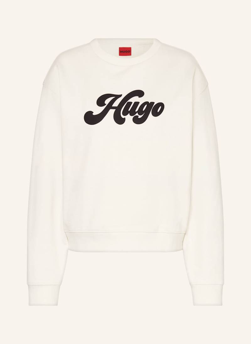 Hugo Sweatshirt Deroxina beige von HUGO