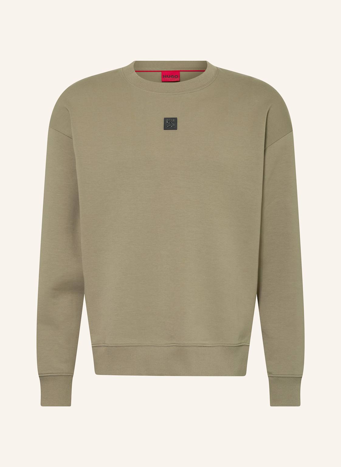 Hugo Sweatshirt Dettil braun von HUGO