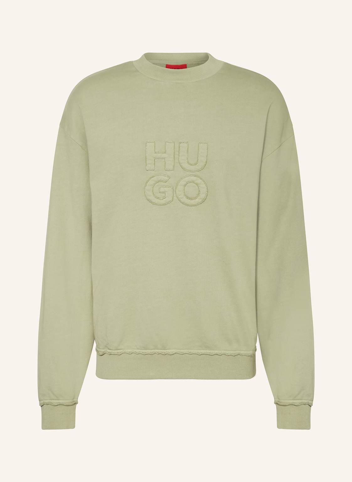 Hugo Sweatshirt Distreso gruen von HUGO