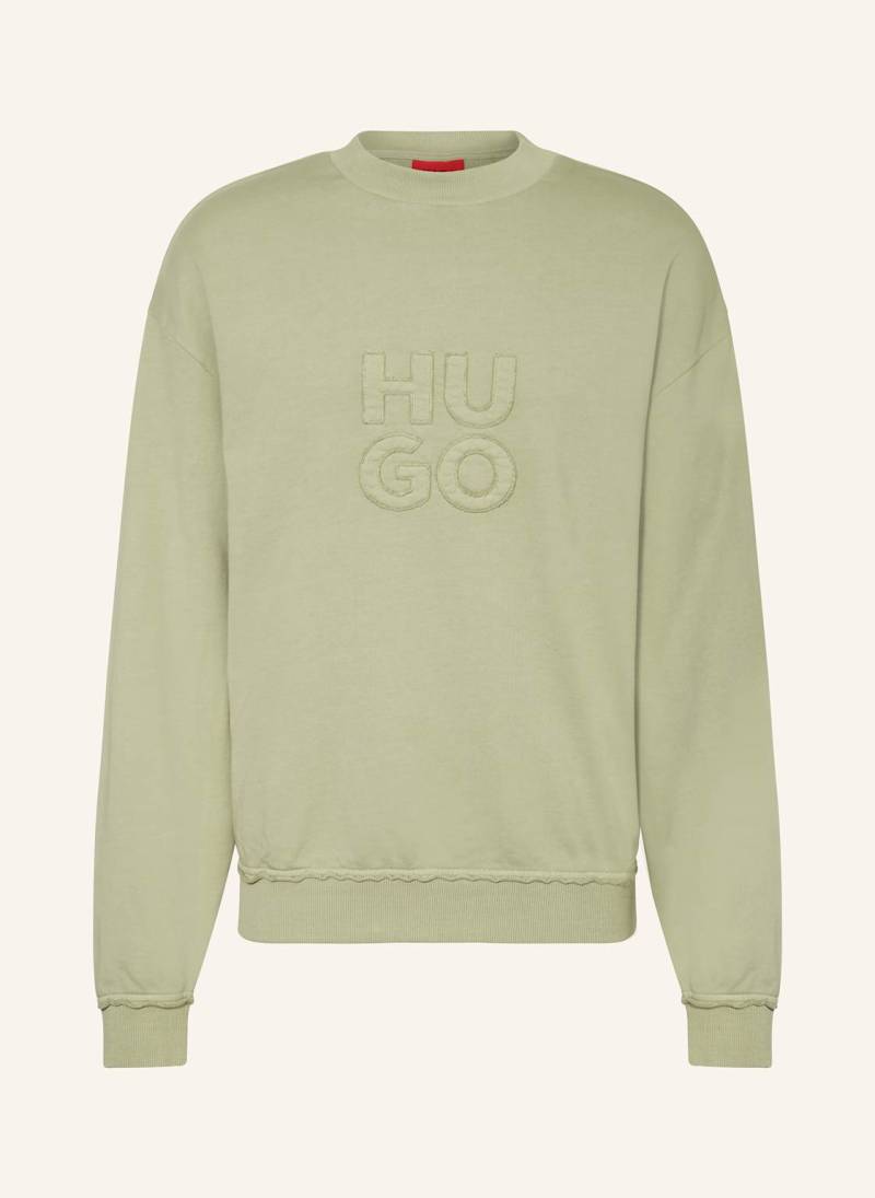 Hugo Sweatshirt Distreso gruen von HUGO
