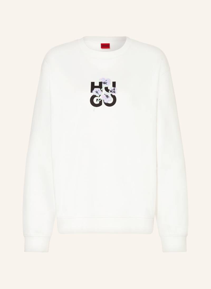 Hugo Sweatshirt weiss von HUGO