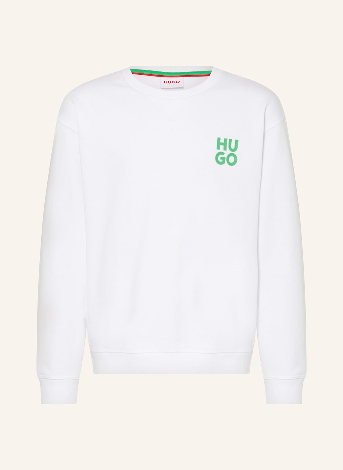 Hugo Sweatshirt weiss von HUGO