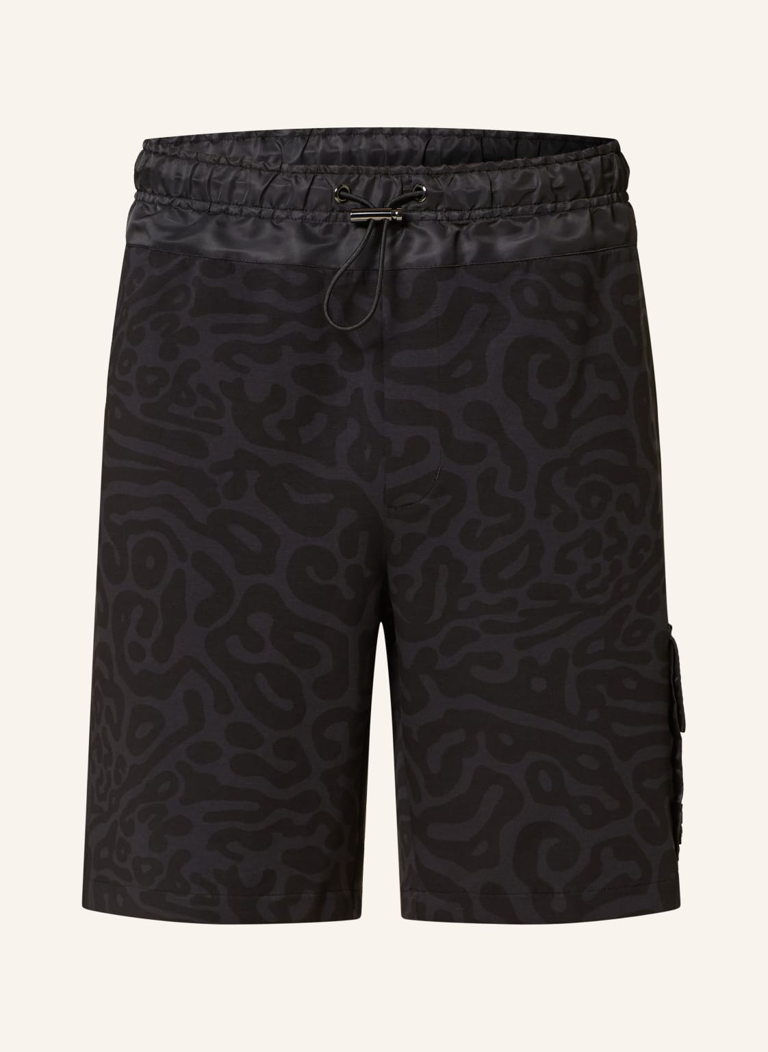 Hugo Sweatshorts Daltu schwarz von HUGO