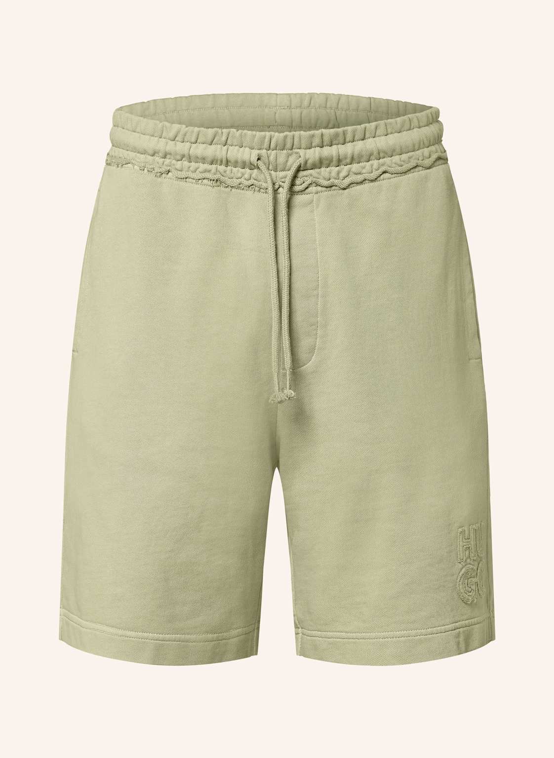 Hugo Sweatshorts Distrell Loose Fit gruen Hugo Sweatshorts Distrell Loose Fit gruen von HUGO