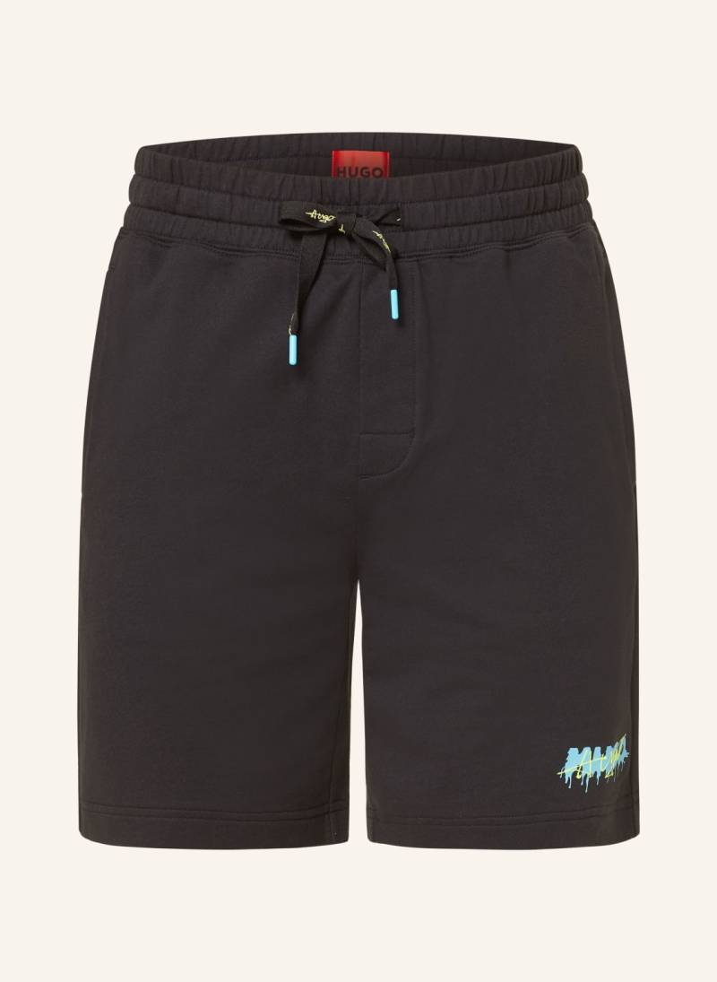 Hugo Sweatshorts schwarz von HUGO