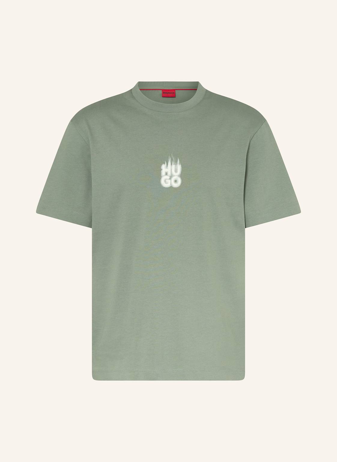 Hugo T-Shirt Dalsar gruen von HUGO