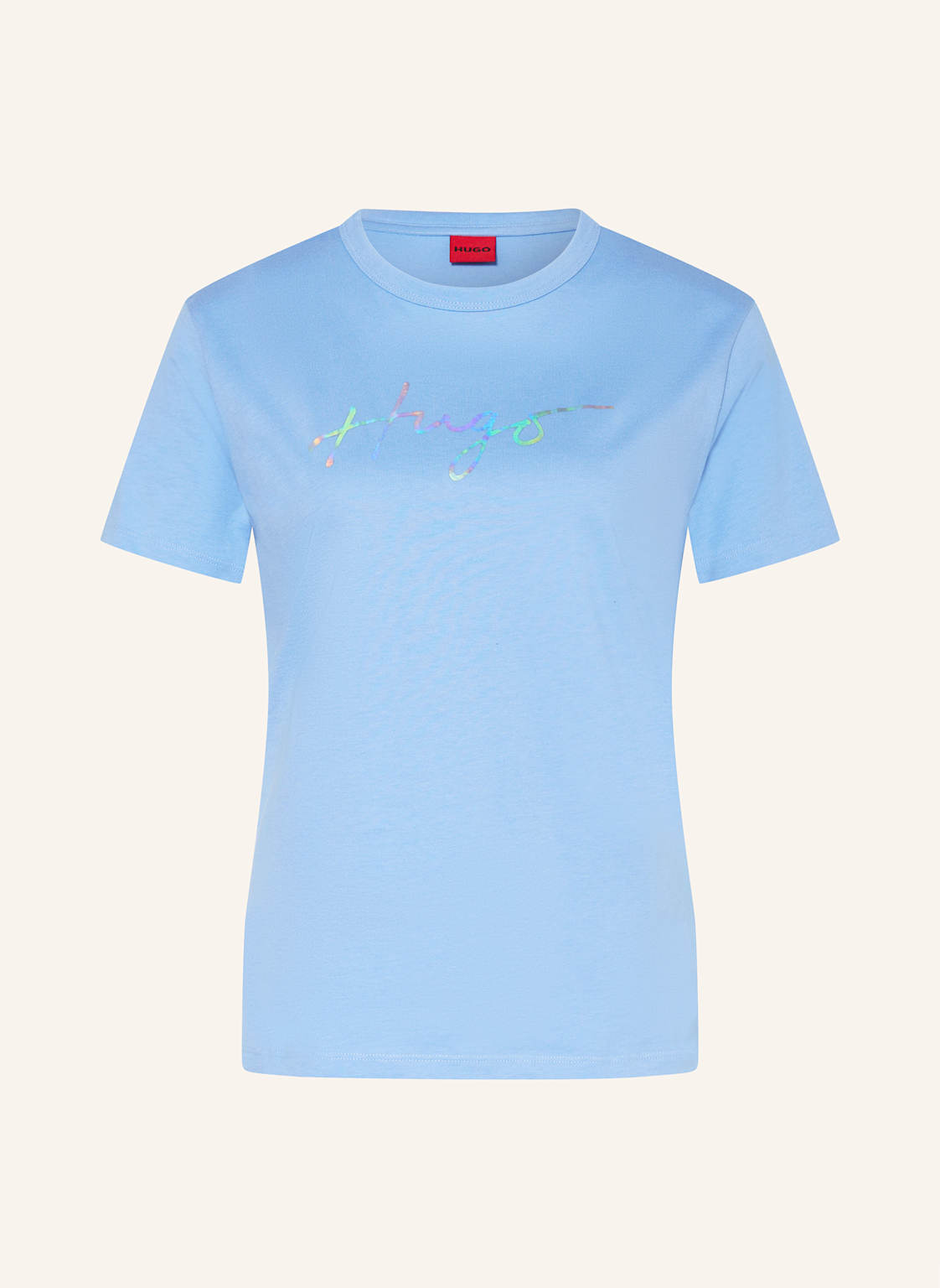 Hugo T-Shirt Damacia blau von HUGO