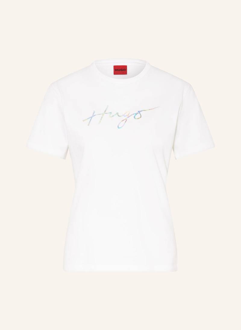 Hugo T-Shirt Damacia weiss von HUGO