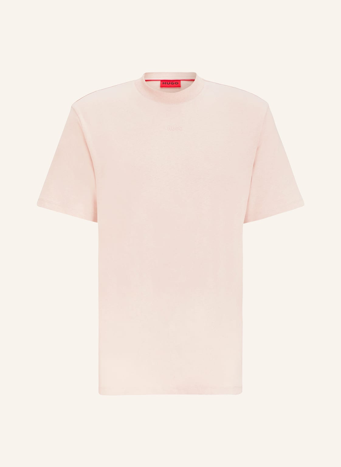 Hugo T-Shirt Dapolino rosa von HUGO