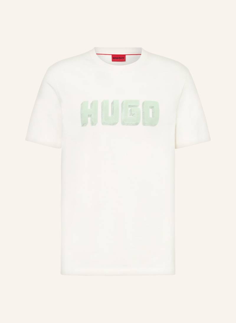 Hugo T-Shirt Daqerio weiss von HUGO