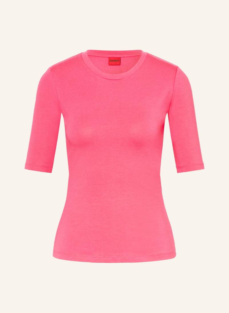 Hugo T-Shirt Darnelia pink von HUGO