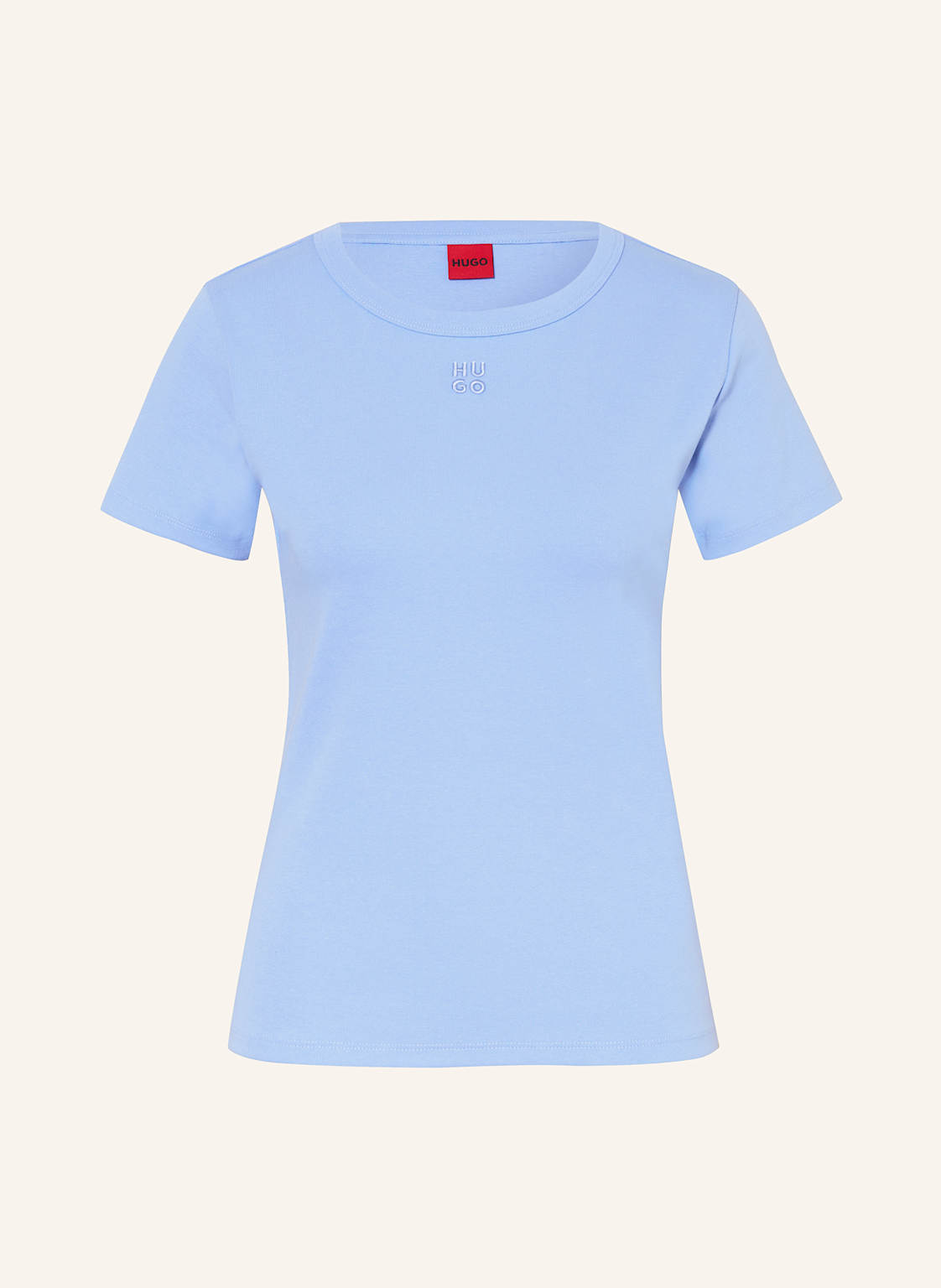 Hugo T-Shirt Deloris blau von HUGO