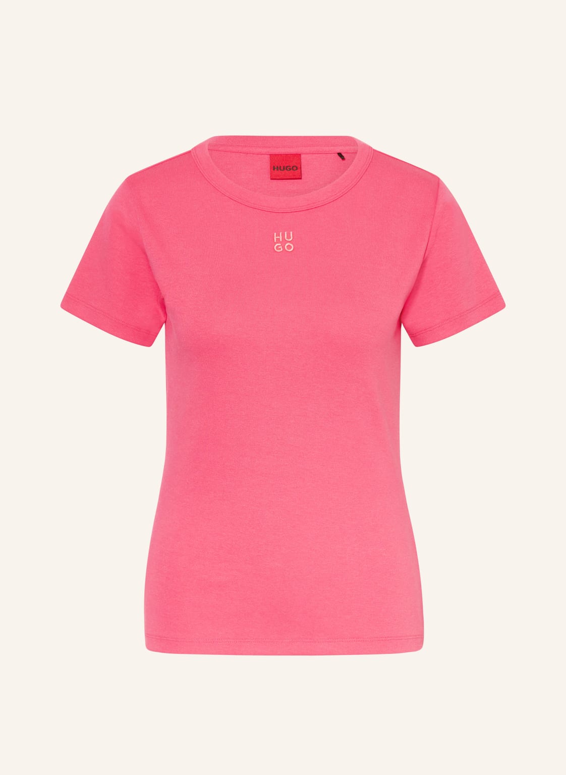 Hugo T-Shirt Deloris pink von HUGO